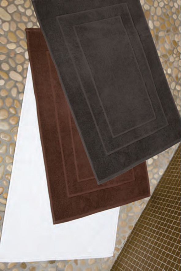 White spa bath mat - White bath mat