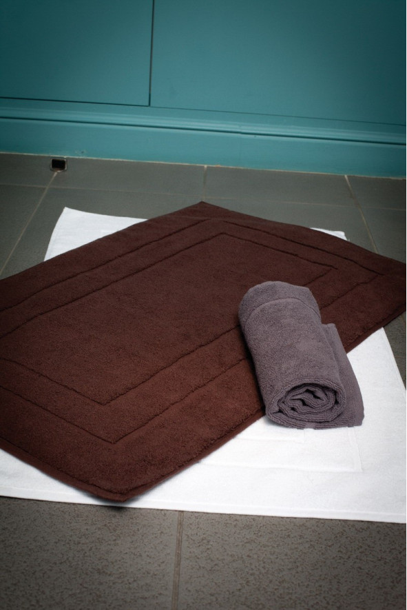 Charcoal grey spa bath mat - Charcoal grey bath mat