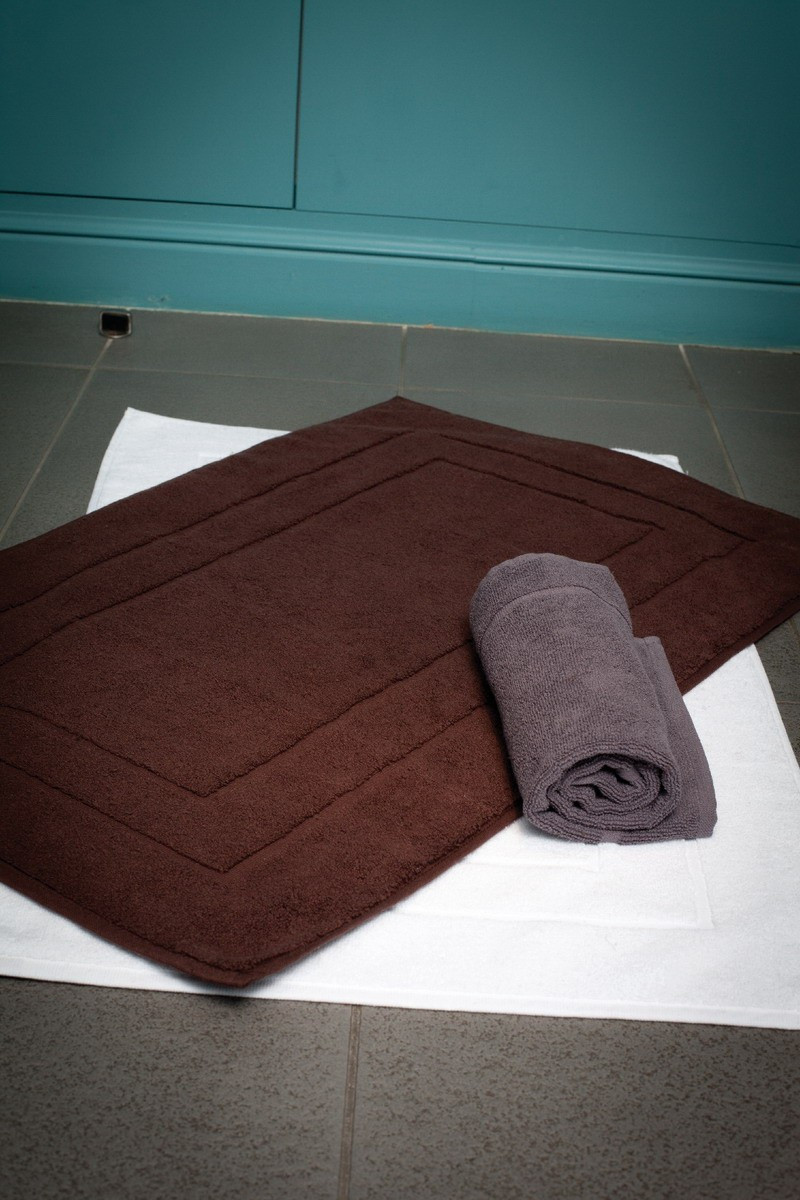 Charcoal grey spa bath mat - Charcoal grey bath mat