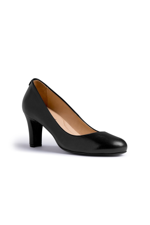 Escarpins uniforme hôtellerie noir talon 7cm - Escarpins Juliette