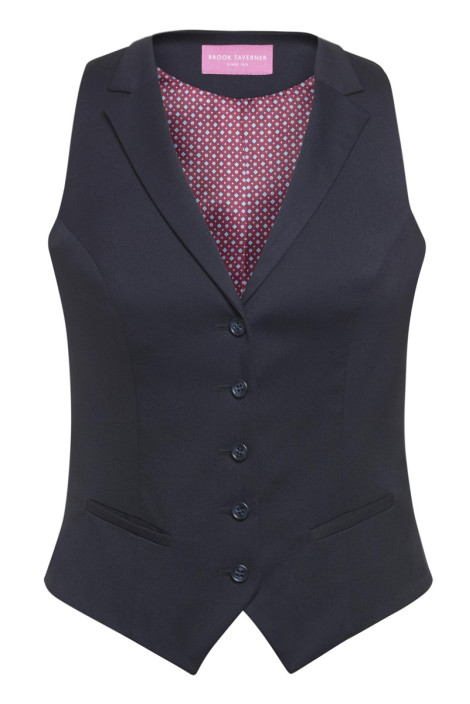 Women's navy hotel waistcoat - Larissa waistcoat