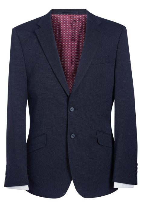 Men's hotel uniform jacket navy blue pinpoint - Phoenix jacket