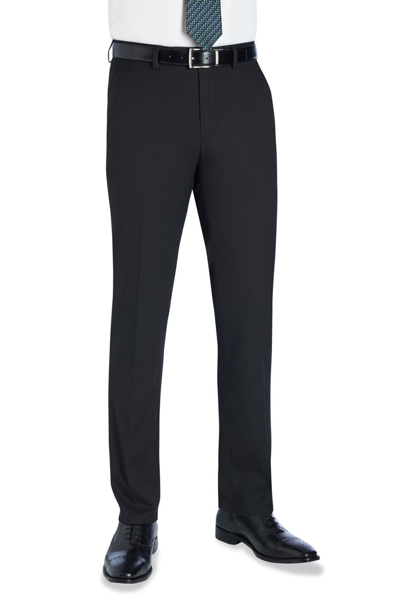 Men's black hotel uniform trousers - Pegasus trousers