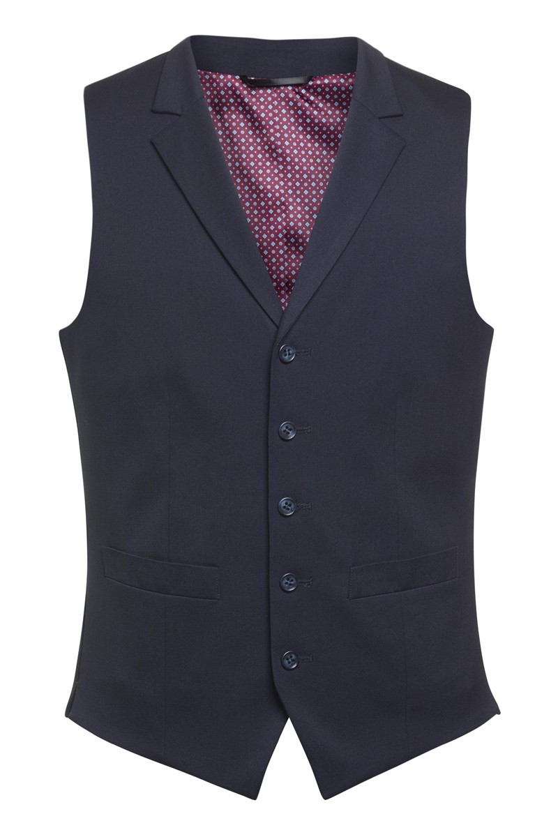 Gilet uniforme alberghiera navy da uomo - Gilet Proteus