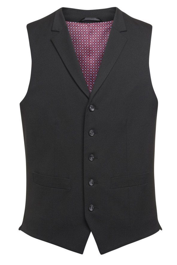 Gilet noir hôtellerie homme - Gilet Proteus