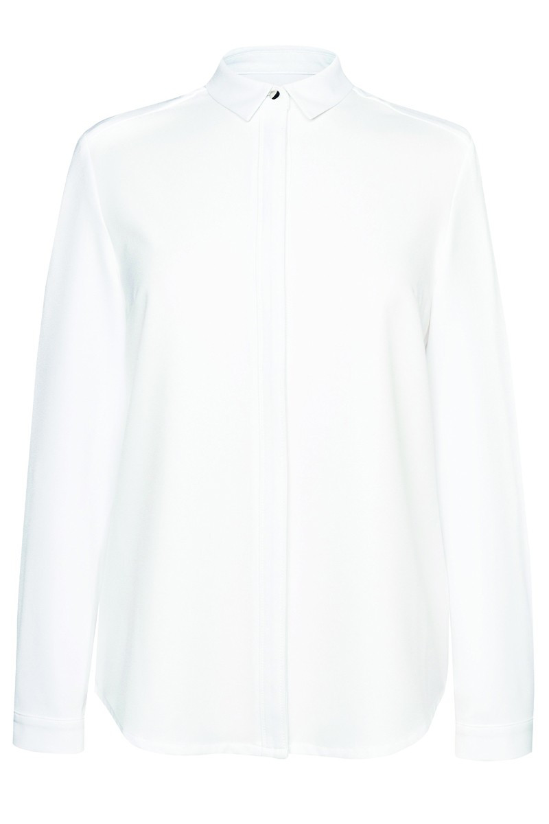 Chemisier professionnel blanc pour femme - Chemisier Capri