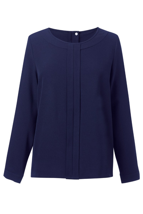 Camicetta alberghiera donna navy - Camicetta Riola