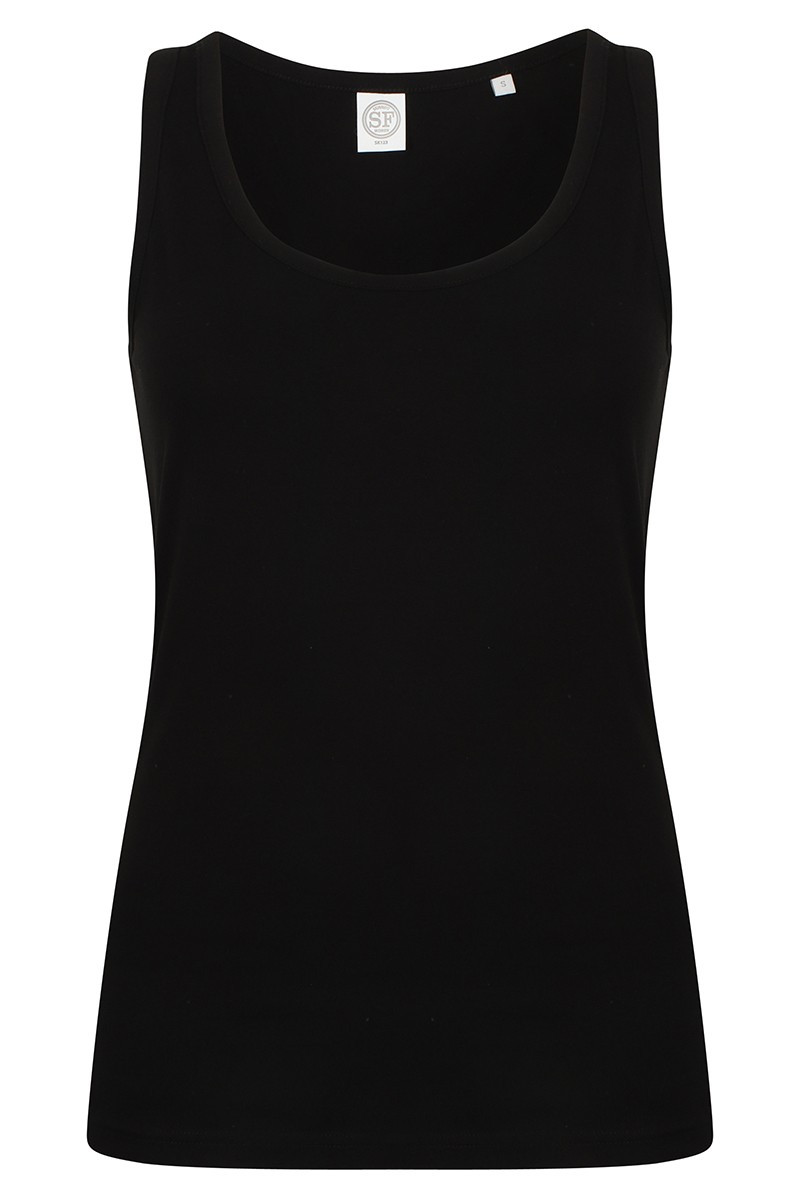 Women's black tank top - Alya tank top