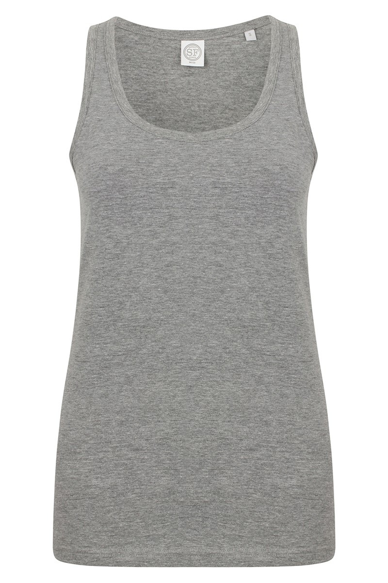 Women's tank top heather grey  - Alya tank top