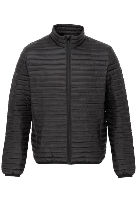Men's long-sleeved quilted jacket, black - Jura Padded Jacket