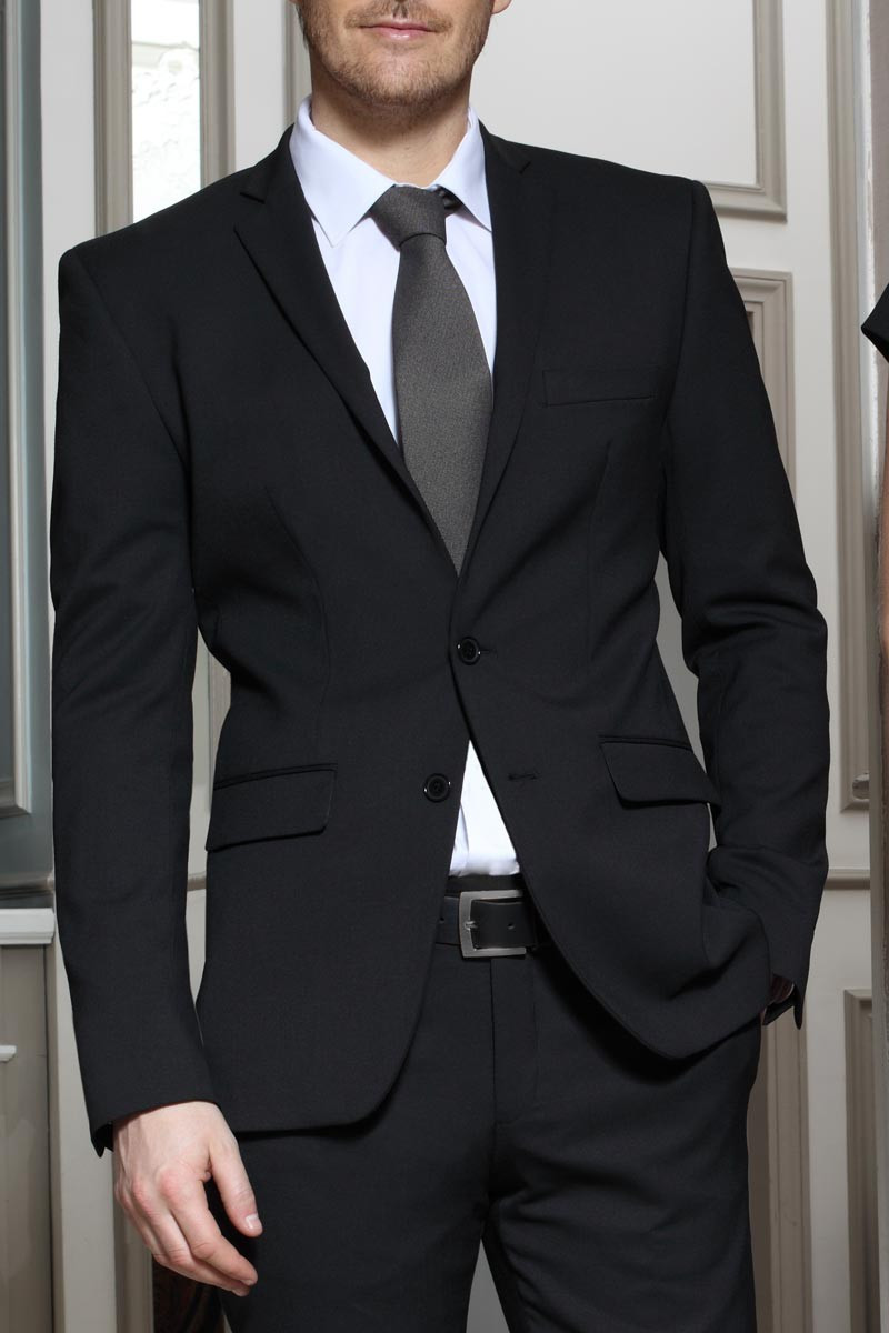 Giacca da uomo in uniforme alberghiera nero - Giacca Ethan