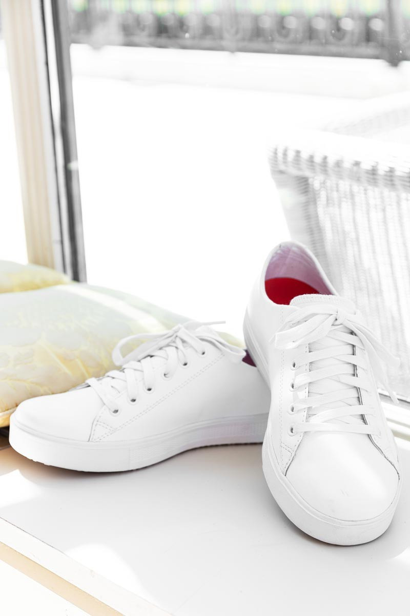 Baskets professionnelles mixtes blanches - Baskets Cruise