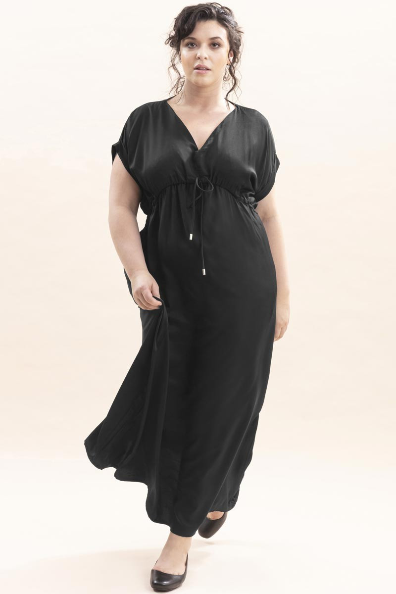 Robe professionnelle noire - Robe Danube