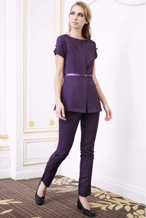 Plum estheticians trousers - Safari trousers