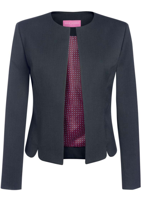 Giacca uniforme alberghiera donna grigio pinpoint - Giacca Vega