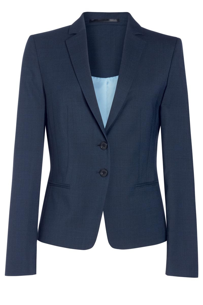 Veste hôtellerie femme marine - Veste Calvi Prince de Galles