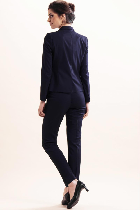 Women's navy blue hotel uniform trousers - Ophélia trousers