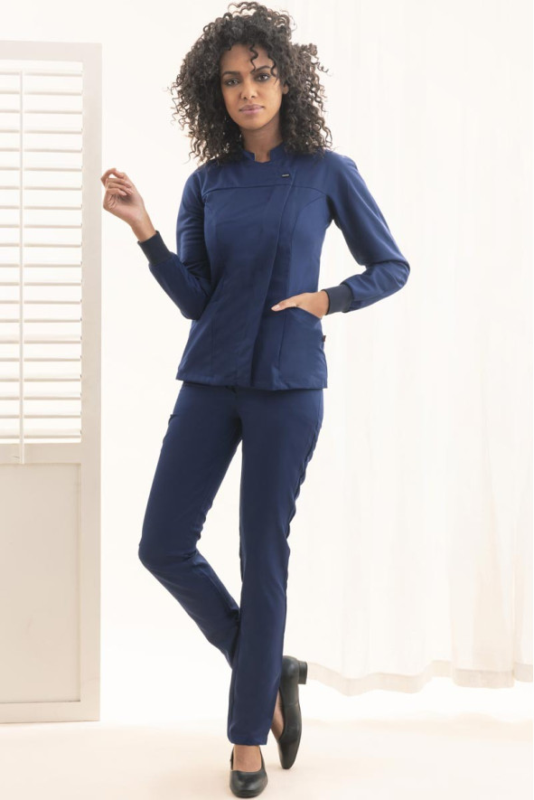 Tunica medica blu marine da donna - Tunica Giada