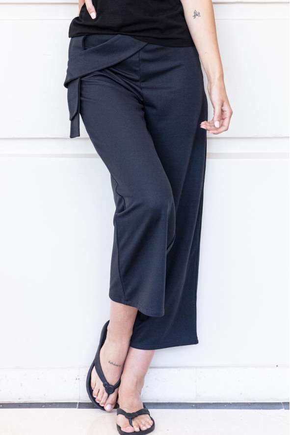 Pantalone nero da estetista - Pantalone Yin