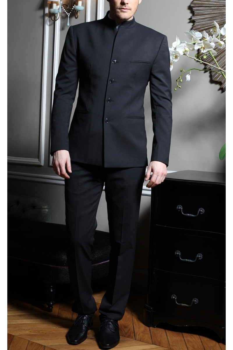 Pantaloni da uomo nero in uniforme alberghiera - Pantaloni Liam
