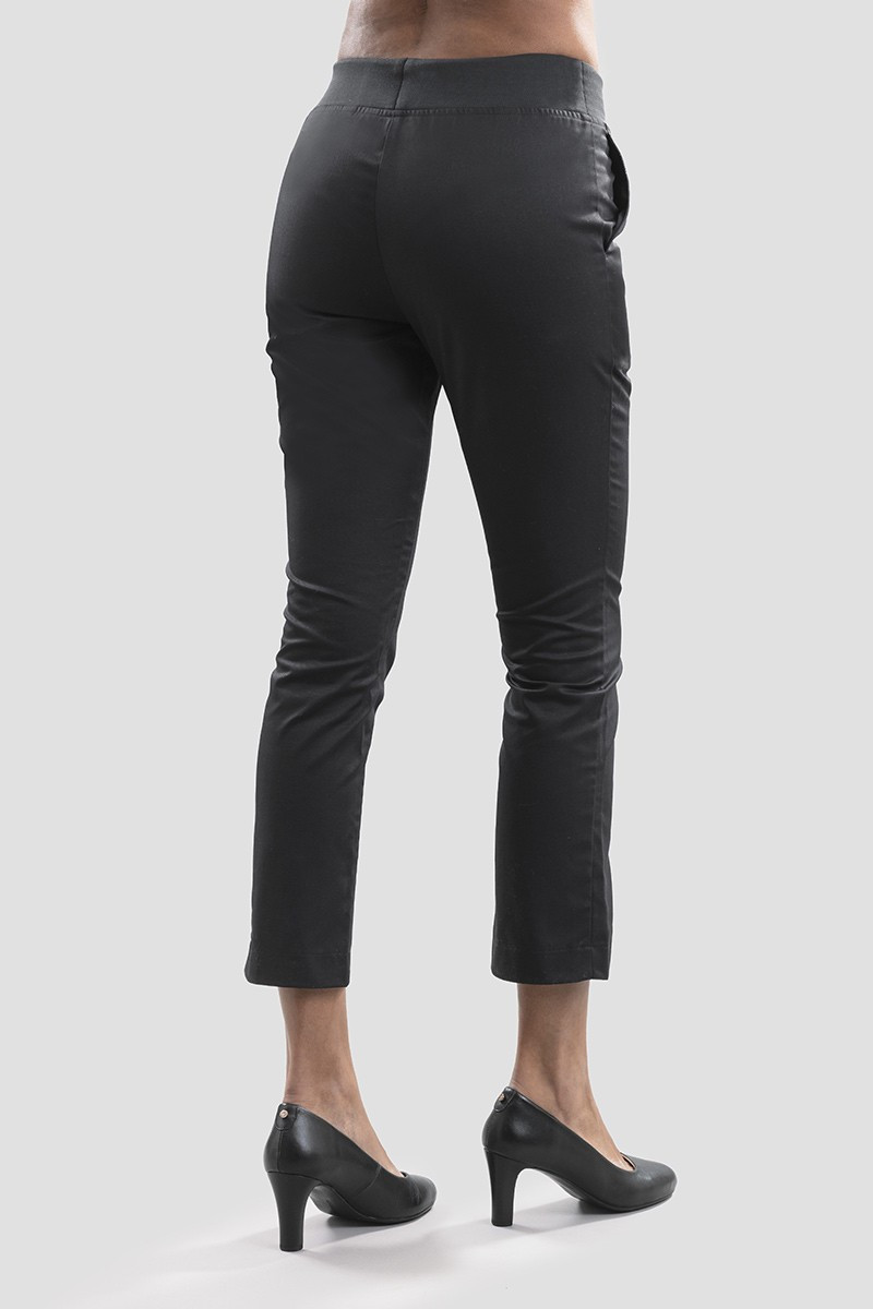 Pantalon d'esthéticienne noir - Pantalon Safari