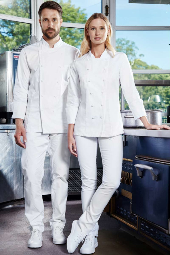 Men's white kitchen jacket - Max kitchen jacket