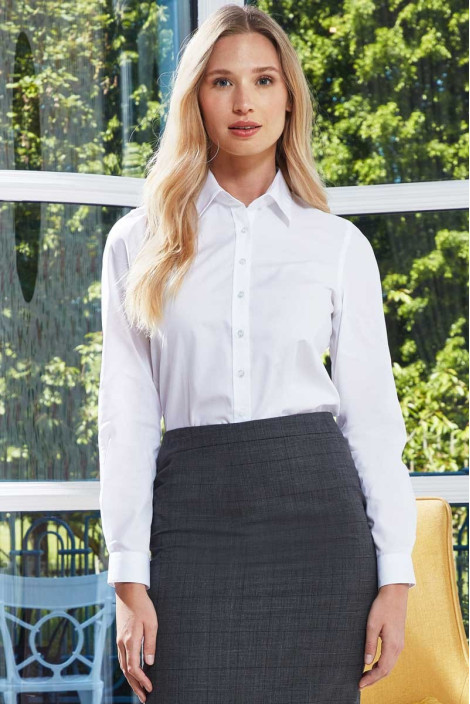 Chemise professionnelle blanche - Chemise Silvi