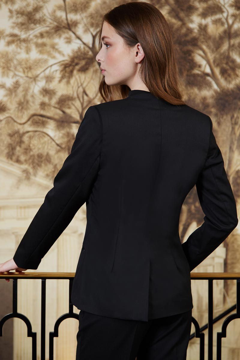 Veste uniforme hôtellerie noir femme - Veste Venezuela