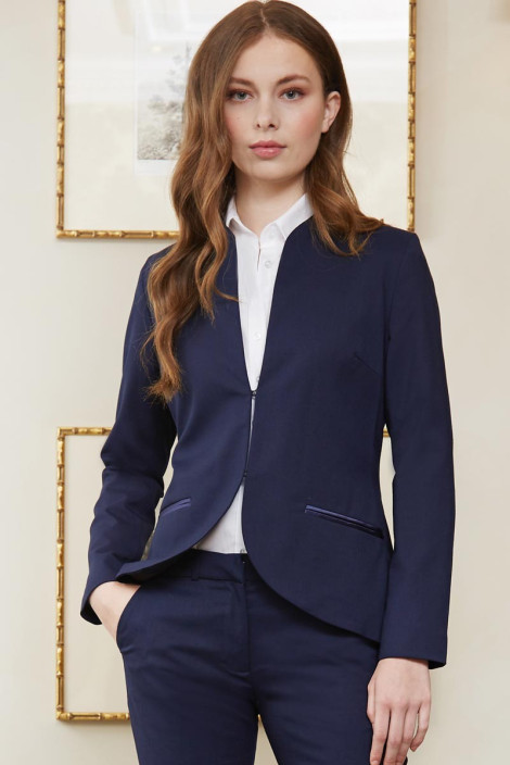 Giacca da donna in uniforme alberghiera blu notte - Giacca Venezuela