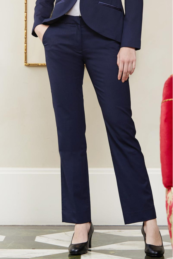 Pantaloni da donna blu notte de uniforme alberghiera - Pantaloni Venezuela