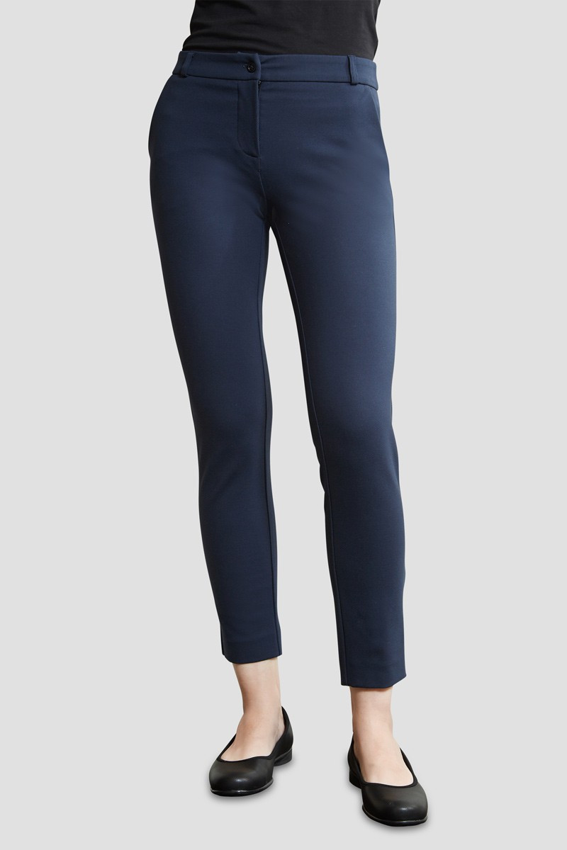 Pantaloni hotel donna blu marine - Pantaloni Parklane