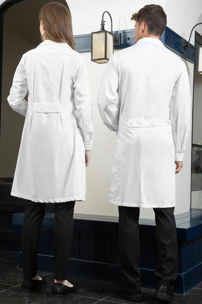Men's white medical blouse -  Sam blouse