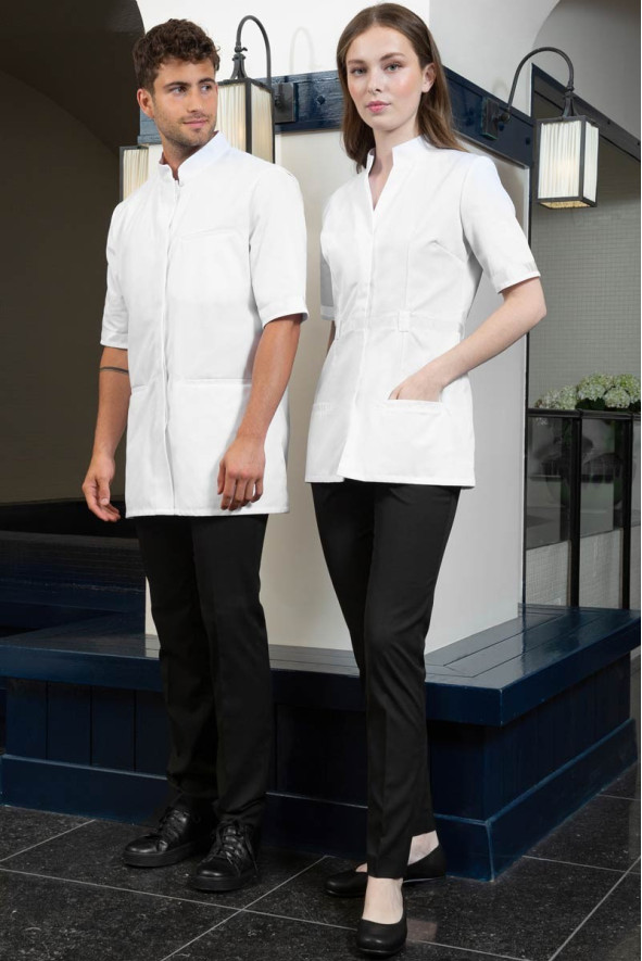 White pharmacist blouse - Kyoto blouse