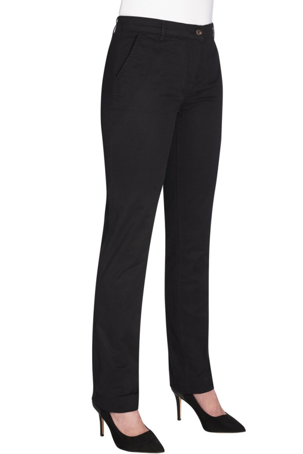 Pantalone chino, da donna, Houston, colore: nero | Beauty Street