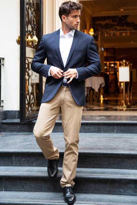 Pantalon homme stone hôtellerie - Pantalon Chino Miami
