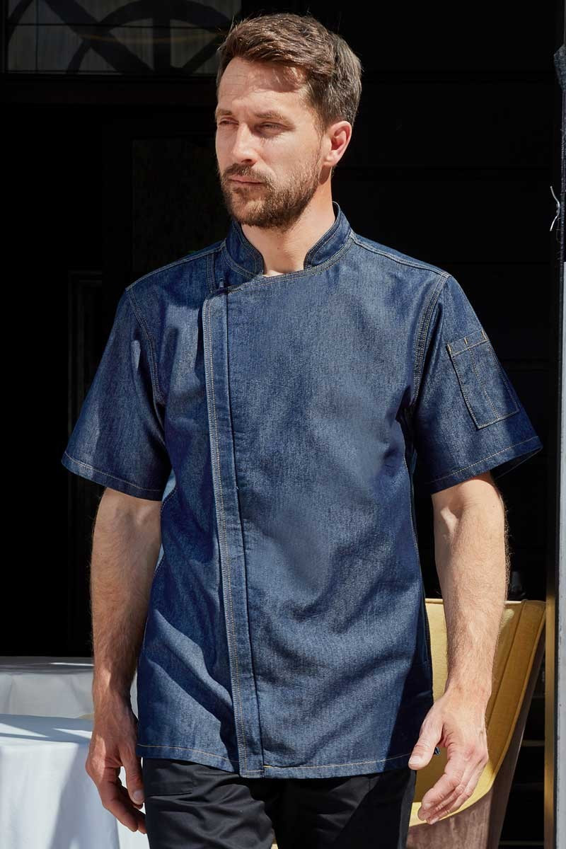 Men's denim kitchen jacket - Texas jacket