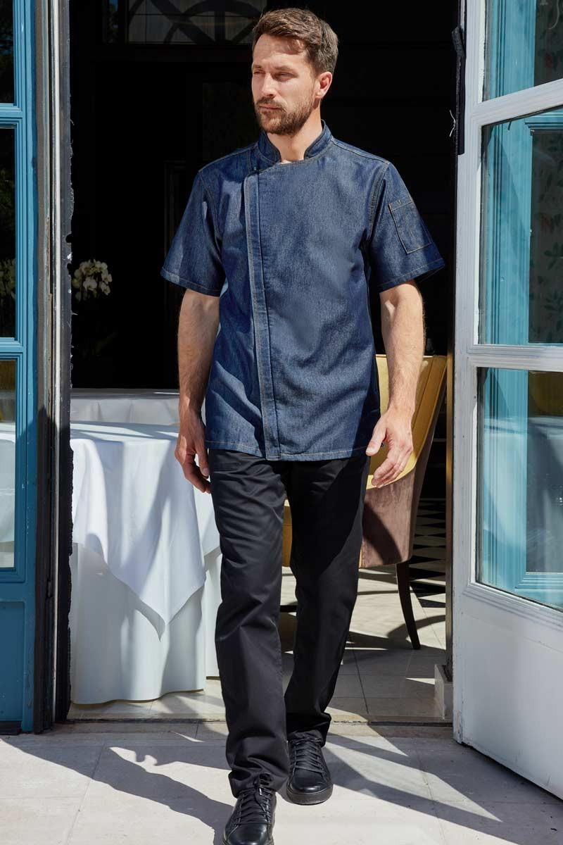Men's denim kitchen jacket - Texas jacket