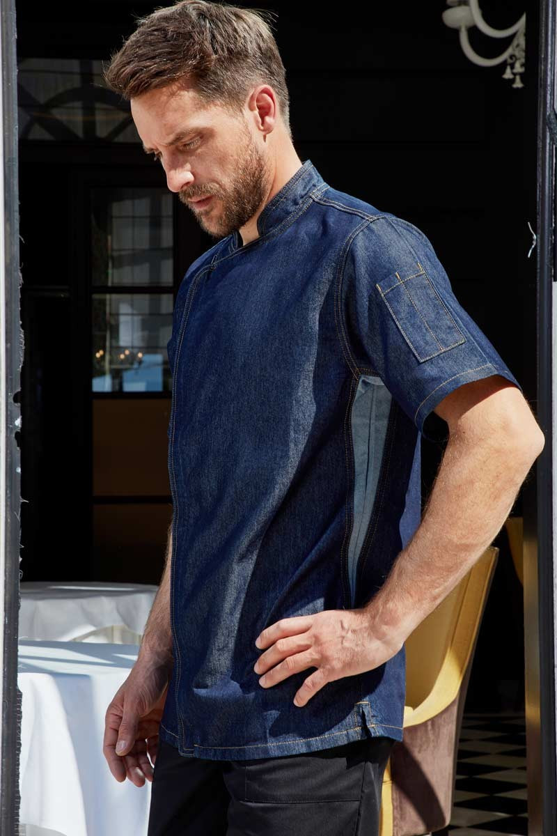Men's denim kitchen jacket - Texas jacket