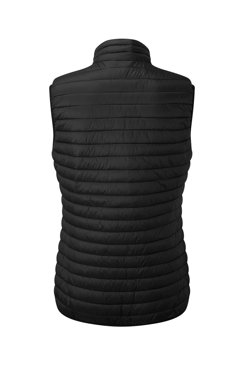 Women's padded jacket sleeveless jacket black hotel - Padded jacket sleeveless Fineline