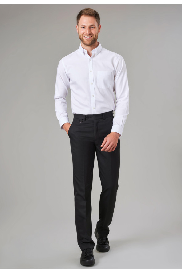 Pantalon hôtellerie noir homme - Pantalon Mars