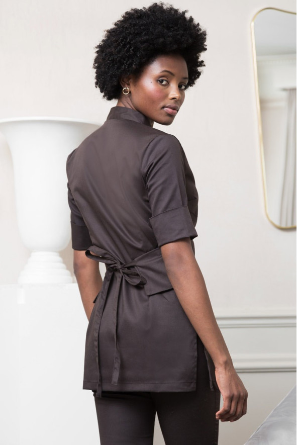 Professional chocolate woman Kimono - Kimono Asia