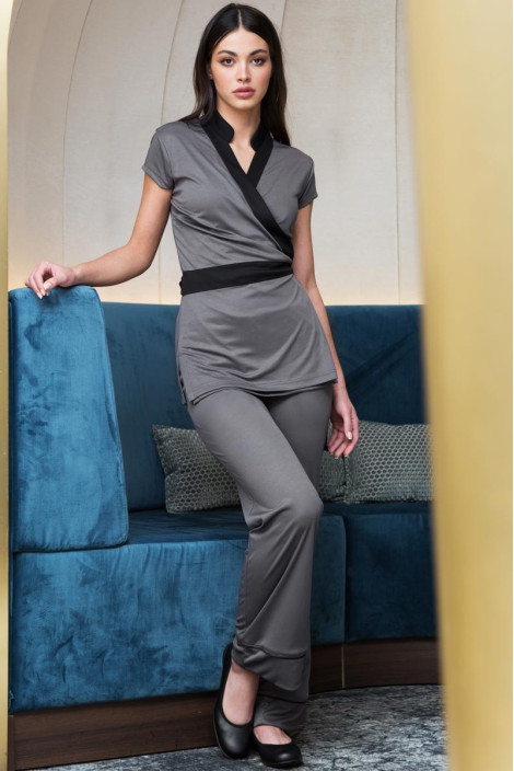 Pantalone da donna, Anastasia, colore: grigio | Beauty Street