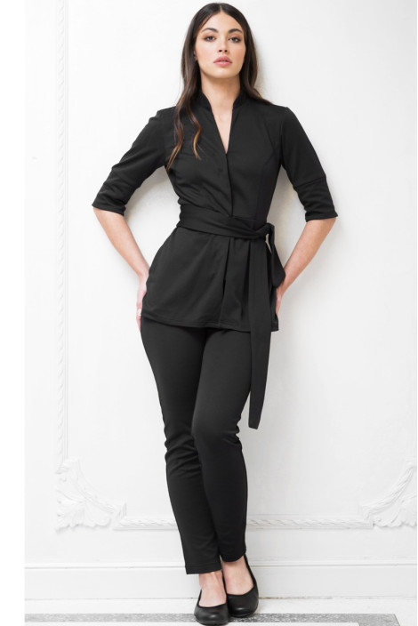 Pantalon femme noir professionnelle esthétique - Pantalon Atalante