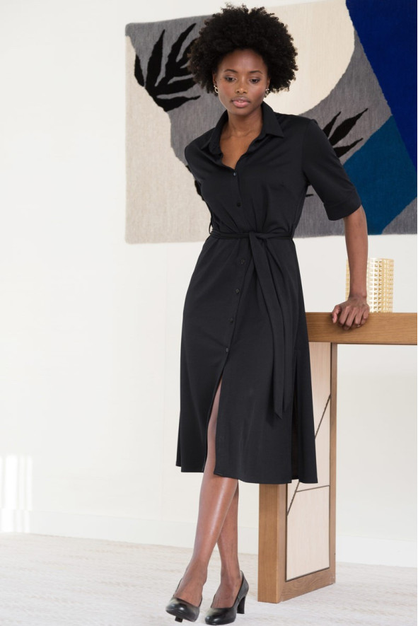 Robe professionnelle noire - Robe Honduras