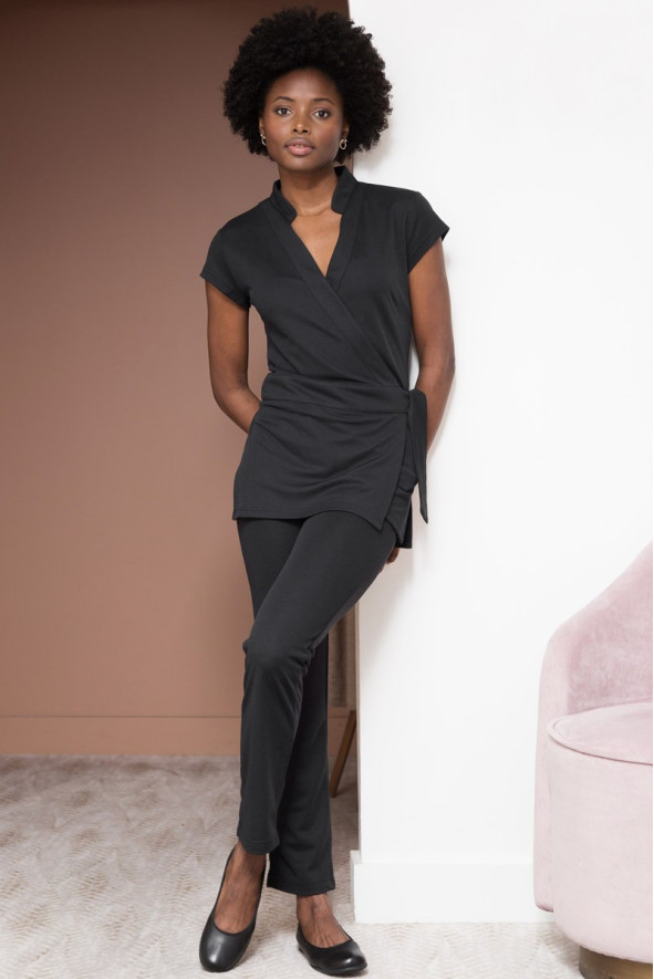 Black Esthetician trousers - Bali trousers