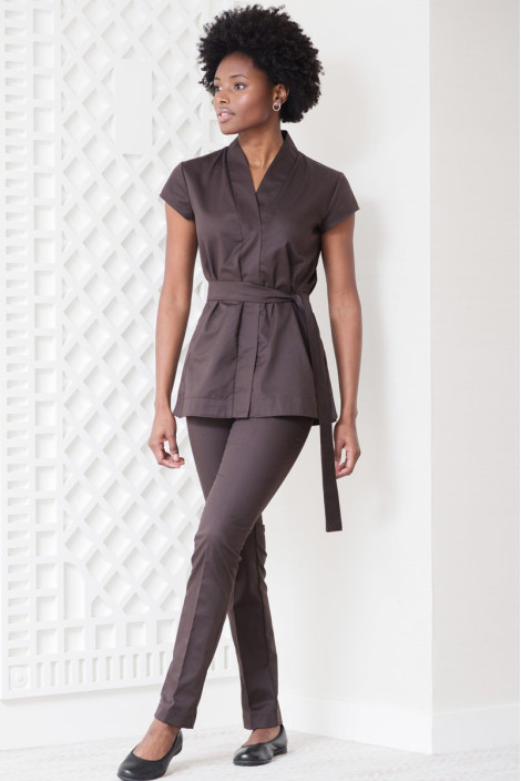 Professionnal chocolate trousers for women - Sunset trousers