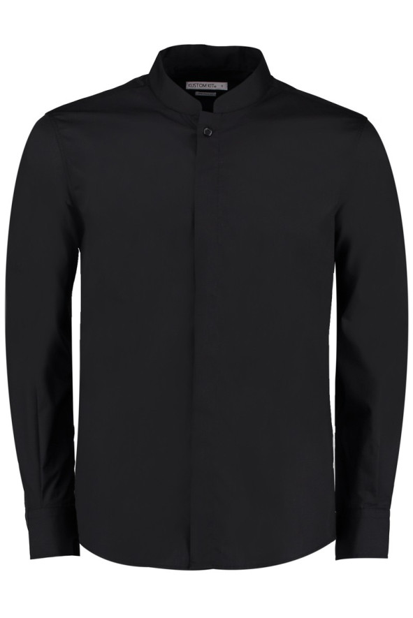 Chemise professionnelle homme noir - Chemise Dorian
