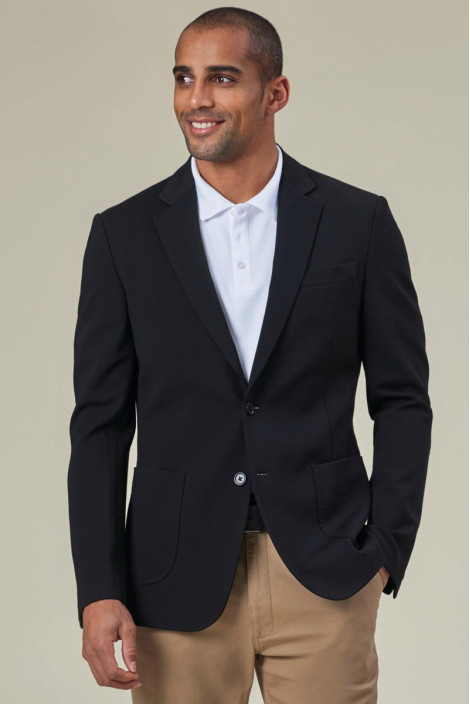 Veste homme noir professionnelle hôtellerie - Veste Rory