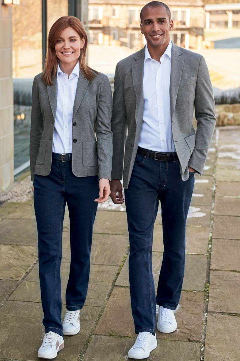 Women's black professional hospitality jacket - Libra jacket