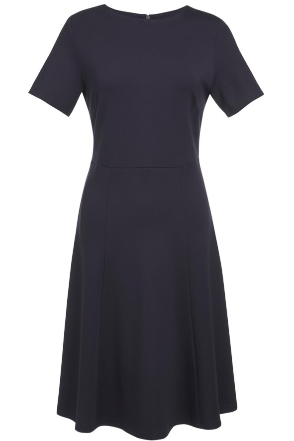 Robe femme noir professionnelle hôtellerie - Robe Belinda